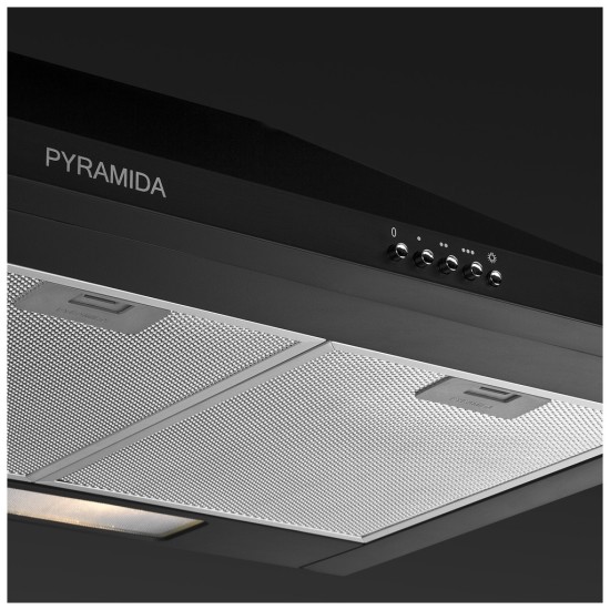 Вытяжка кухонная Pyramida KH 60 (1000) BL Вытяжка кухонная Pyramida KH 60 (1000) BL