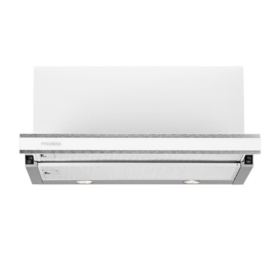 Вытяжка кухонная Pyramida TL 60 FG IX WH Вытяжка кухонная Pyramida TL 60 FG IX WH