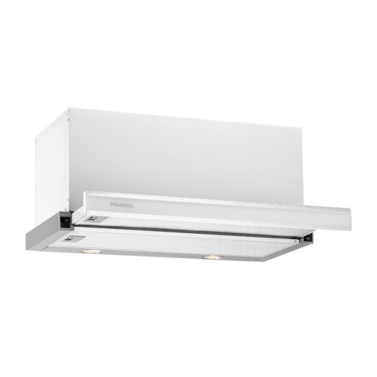 Вытяжка кухонная Pyramida TL 60 FG IX WH Вытяжка кухонная Pyramida TL 60 FG IX WH