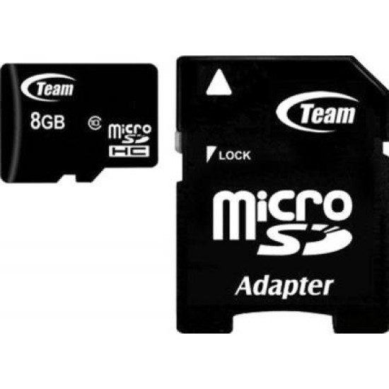 Карта пам'яті Team 8Gb microSDHC class 10 (TUSDH8GCL1003) Карта пам'яті Team 8Gb microSDHC class 10 (TUSDH8GCL1003)