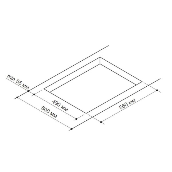 Варочна поверхня Pyramida PFG 647 WHITE LUXE Варочна поверхня Pyramida PFG 647 WHITE LUXE