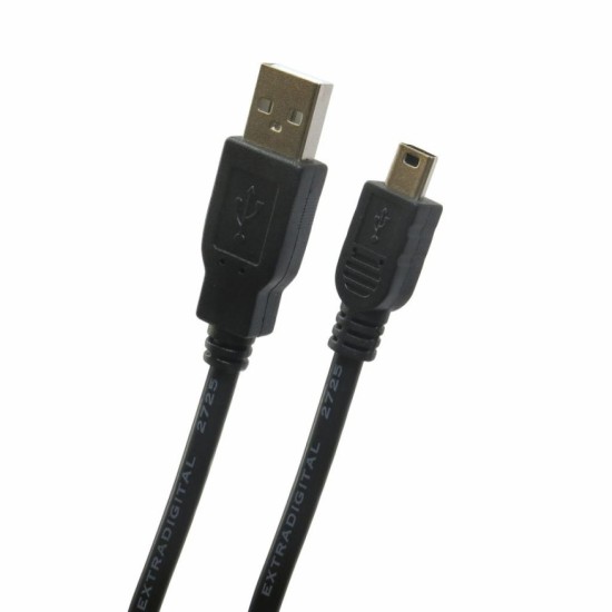 Дата кабель USB 2.0 AM to Mini 5P 0.5m Extradigital (KBU1627) Дата кабель USB 2.0 AM to Mini 5P 0.5m Extradigital (KBU1627)