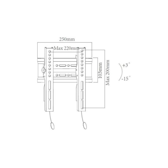 Кронштейн X-Digital STEEL ST215 Black Кронштейн X-Digital STEEL ST215 Black