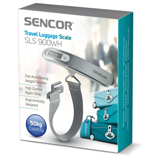 Ваги для багажу Sencor SLS 900 WH (SLS900WH) Ваги для багажу Sencor SLS 900 WH (SLS900WH)