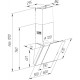 Витяжка кухонна Pyramida NR-MV 60 M BL Витяжка кухонна Pyramida NR-MV 60 M BL