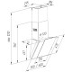 Вытяжка кухонная Pyramida NR-MV 60 M IX Вытяжка кухонная Pyramida NR-MV 60 M IX