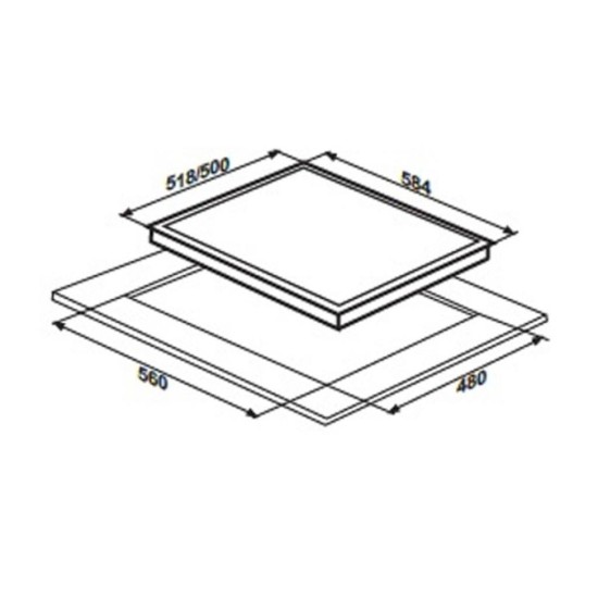 Варочная поверхность Liberty PG6141G-CCW (420) Варочная поверхность Liberty PG6141G-CCW (420)