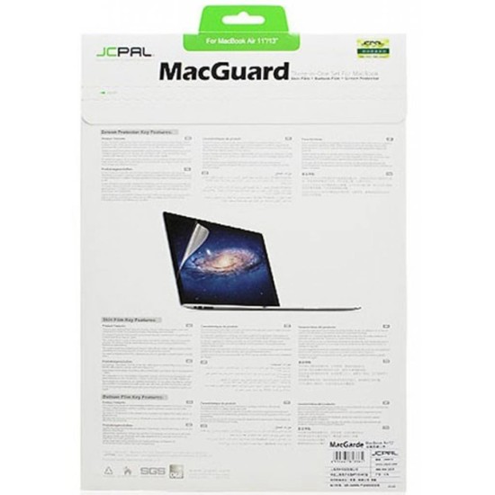 Пленка защитная JCPAL 3 in 1 set для MacBook Air 11 (JCP2043) Пленка защитная JCPAL 3 in 1 set для MacBook Air 11 (JCP2043)