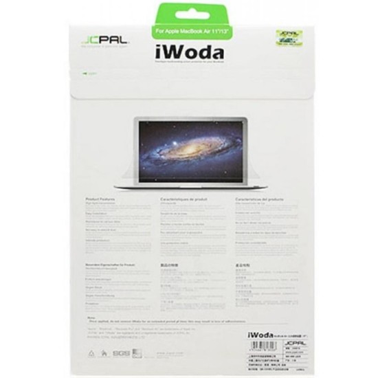 Плівка захисна JCPAL iWoda для Retina-MBP 13 (High Transparency) (JCP2059) Плівка захисна JCPAL iWoda для Retina-MBP 13 (High Transparency) (JCP2059)
