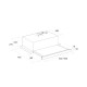 Вытяжка кухонная Pyramida TL 60 (1100) BL Вытяжка кухонная Pyramida TL 60 (1100) BL