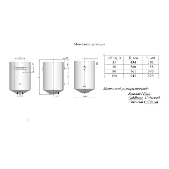 Бойлер Nova Tec Standard Plus 35 (NT-SP 35) Бойлер Nova Tec Standard Plus 35 (NT-SP 35)