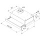 Вытяжка кухонная Pyramida TL 60 SLIM BL Вытяжка кухонная Pyramida TL 60 SLIM BL