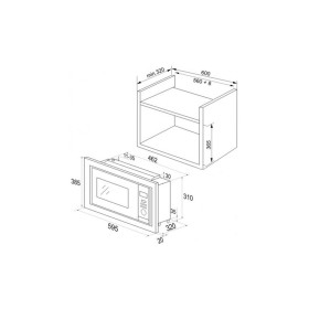 Микроволновая печь Hansa AMM20BESH
