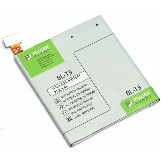 Акумуляторна батарея PowerPlant LG BL-T3 (F100, F100L, F100S) 2100mAh (DV00DV6292) Акумуляторна батарея PowerPlant LG BL-T3 (F100, F100L, F100S) 2100mAh (DV00DV6292)