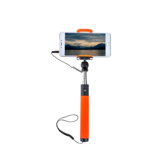 Монопод для селфи Grand-X Deluxe Click 3,5 U-крепление 180-780мм Orange (MPGDJ3CUO) Монопод для селфи Grand-X Deluxe Click 3,5 U-крепление 180-780мм Orange (MPGDJ3CUO)