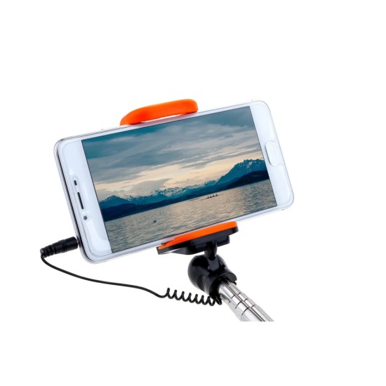 Монопод для селфи Grand-X Deluxe Click 3,5 U-крепление 180-780мм Orange (MPGDJ3CUO) Монопод для селфи Grand-X Deluxe Click 3,5 U-крепление 180-780мм Orange (MPGDJ3CUO)