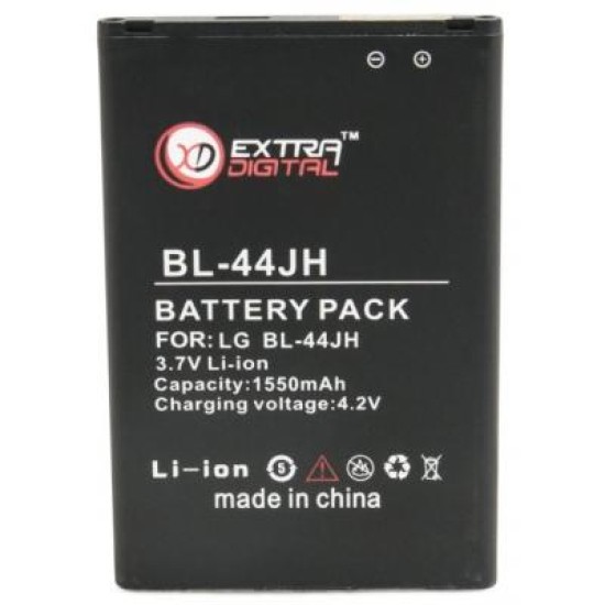 Акумуляторна батарея Extradigital LG Optimus L7 / BL-44JH (1550 mAh) (BML6243) Акумуляторна батарея Extradigital LG Optimus L7 / BL-44JH (1550 mAh) (BML6243)