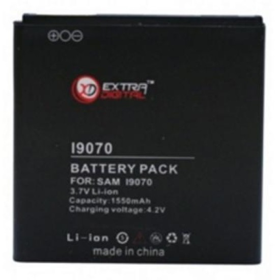 Акумуляторна батарея Extradigital Samsung GT-i9070 Galaxy S Advance (1550 mAh) (BMS6306) Акумуляторна батарея Extradigital Samsung GT-i9070 Galaxy S Advance (1550 mAh) (BMS6306)