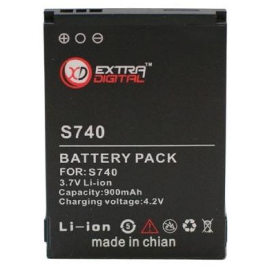 Акумуляторна батарея Extradigital HTC Rose (900 mAh) (DV00DV6100) Акумуляторна батарея Extradigital HTC Rose (900 mAh) (DV00DV6100)