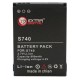 Акумуляторна батарея Extradigital HTC Rose (900 mAh) (DV00DV6100) Акумуляторна батарея Extradigital HTC Rose (900 mAh) (DV00DV6100)