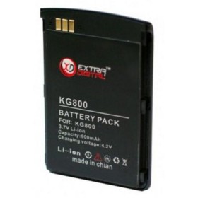 Аккумуляторная батарея Extradigital LG KG800 (1050 mAh) (DV00DV6044)