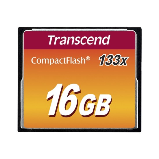 Карта пам'яті Transcend 16Gb Compact Flash 133x (TS16GCF133) Карта пам'яті Transcend 16Gb Compact Flash 133x (TS16GCF133)