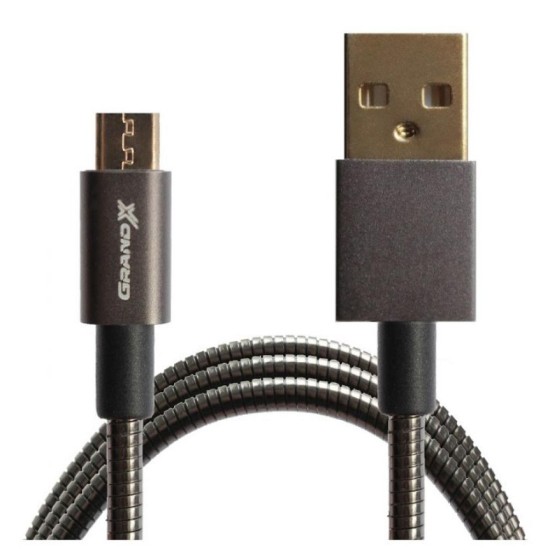 Дата кабель USB 2.0 AM to Micro 5P 1.0m Grand-X (MM-01) Дата кабель USB 2.0 AM to Micro 5P 1.0m Grand-X (MM-01)