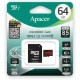Карта пам'яті Apacer 64GB microSDXC class 10 UHS-I U1 (AP64GMCSX10U5-R) Карта пам'яті Apacer 64GB microSDXC class 10 UHS-I U1 (AP64GMCSX10U5-R)