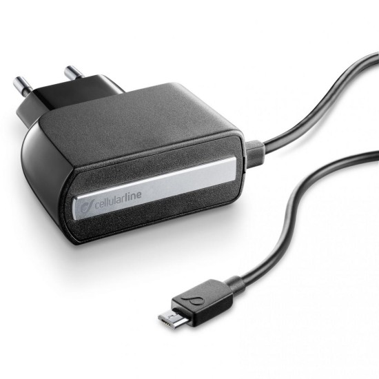 Зарядное устройство 2A with cable 1,6m MicroUSB Cellularline (ACHPHMICROUSB) Зарядное устройство 2A with cable 1,6m MicroUSB Cellularline (ACHPHMICROUSB)