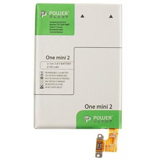 Акумуляторна батарея PowerPlant HTC One Mini 2 (B0P6M100) 2100mAh (SM140091) Акумуляторна батарея PowerPlant HTC One Mini 2 (B0P6M100) 2100mAh (SM140091)
