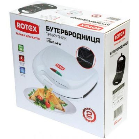 Сендвічниця Rotex RSM124-W Сендвічниця Rotex RSM124-W