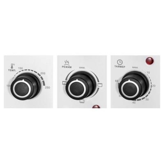 Електропіч Liberton LEO-400 White Електропіч Liberton LEO-400 White
