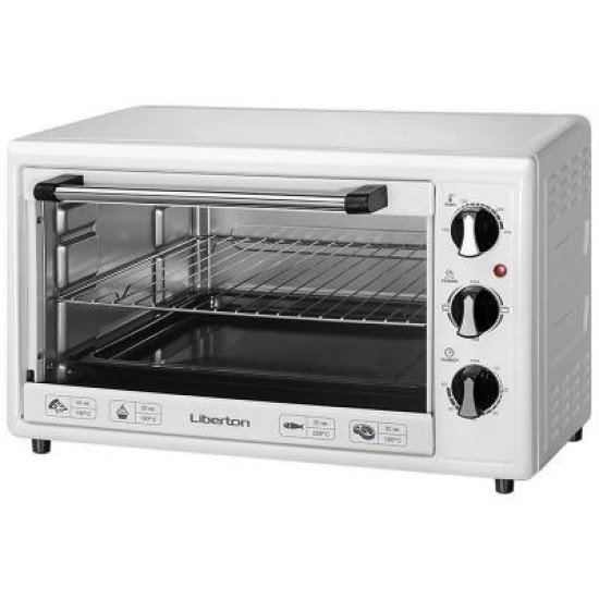 Електропіч Liberton LEO-400 White Електропіч Liberton LEO-400 White