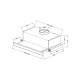 Вытяжка кухонная Eleyus Cyclon 700 60 BG