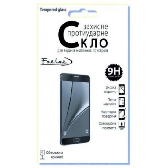 Скло захисне Fine Line для Doogee X60L (FL-142) Скло захисне Fine Line для Doogee X60L (FL-142)
