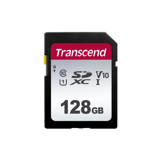 Карта пам'яті Transcend 128GB SDXC class 10 UHS-I U1 V10 (TS128GSDC300S) Карта пам'яті Transcend 128GB SDXC class 10 UHS-I U1 V10 (TS128GSDC300S)