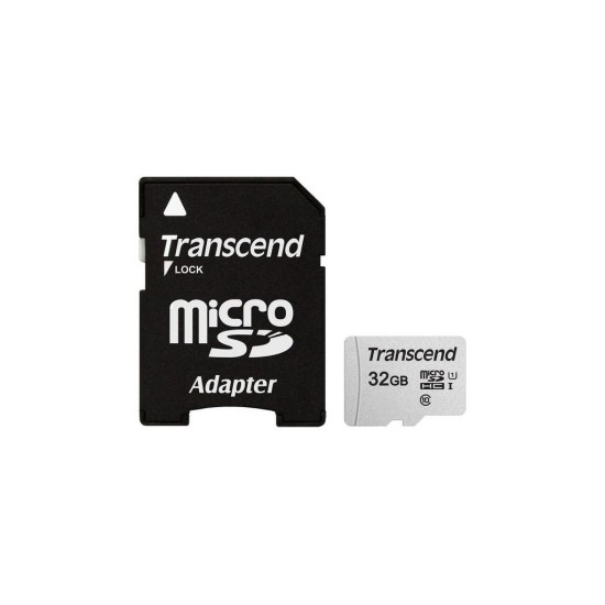 Карта памяти Transcend 32GB microSDHC class 10 UHS-I U1 (TS32GUSD300S-A) Карта памяти Transcend 32GB microSDHC class 10 UHS-I U1 (TS32GUSD300S-A)