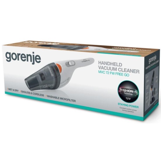 Пылесос Gorenje MVC 72 FW (MVC72FW) Пылесос Gorenje MVC 72 FW (MVC72FW)