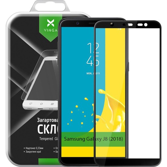 Скло захисне Vinga для Samsung Galaxy J8 (2018) J810 (VTPGS-J810) Скло захисне Vinga для Samsung Galaxy J8 (2018) J810 (VTPGS-J810)