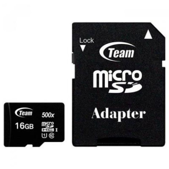 Карта пам'яті Team 16GB microSD class 10 UHS-I (TUSDH16GCL10U03) Карта пам'яті Team 16GB microSD class 10 UHS-I (TUSDH16GCL10U03)