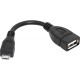 Дата кабель OTG USB 2.0 AF to Micro 5P 0.08m Defender (87300) Дата кабель OTG USB 2.0 AF to Micro 5P 0.08m Defender (87300)