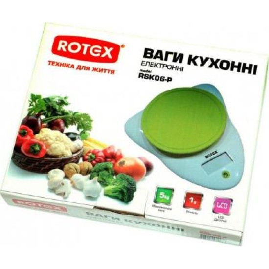 Ваги кухонні Rotex RSK06-P Ваги кухонні Rotex RSK06-P