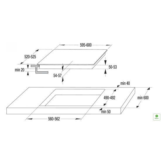 Варочна поверхня Gorenje ECT643BX Варочна поверхня Gorenje ECT643BX
