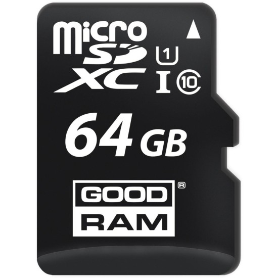 Карта пам'яті Goodram 64GB microSDXC Class 10 (M1AA-0640R12) Карта пам'яті Goodram 64GB microSDXC Class 10 (M1AA-0640R12)
