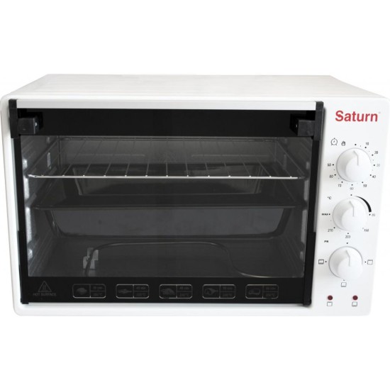Електропіч Saturn ST-EC3401 White Електропіч Saturn ST-EC3401 White