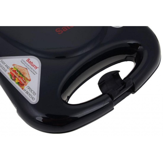 Сендвічниця Saturn ST-EC1082 Black Сендвічниця Saturn ST-EC1082 Black