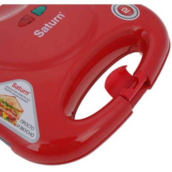 Сендвічниця Saturn ST-EC1082 Red Сендвічниця Saturn ST-EC1082 Red