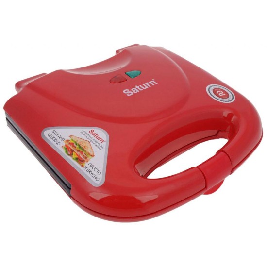 Сендвічниця Saturn ST-EC1082 Red Сендвічниця Saturn ST-EC1082 Red