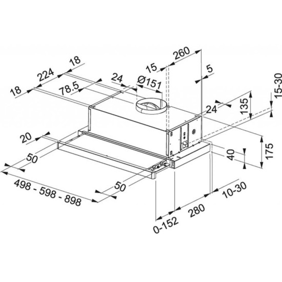 Вытяжка кухонная Franke FTC 632L BK (315.0547.798) Вытяжка кухонная Franke FTC 632L BK (315.0547.798)