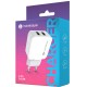 Зарядний пристрій MakeFuture 2 USB (2.4 A) White (MCW-21WH) Зарядний пристрій MakeFuture 2 USB (2.4 A) White (MCW-21WH)